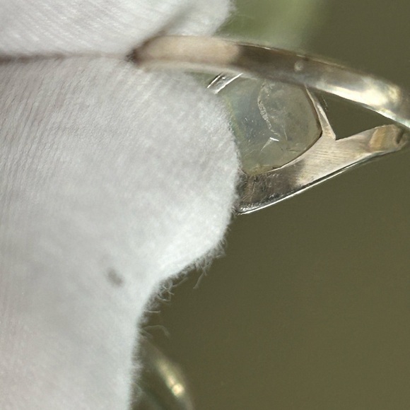 💕Moonstone Stacking Rings (2) 925 silver - Picture 7 of 9